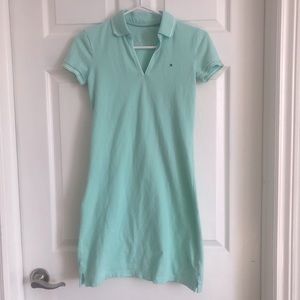 Tommy Hilfiger Teal Polo T-Shirt Dress